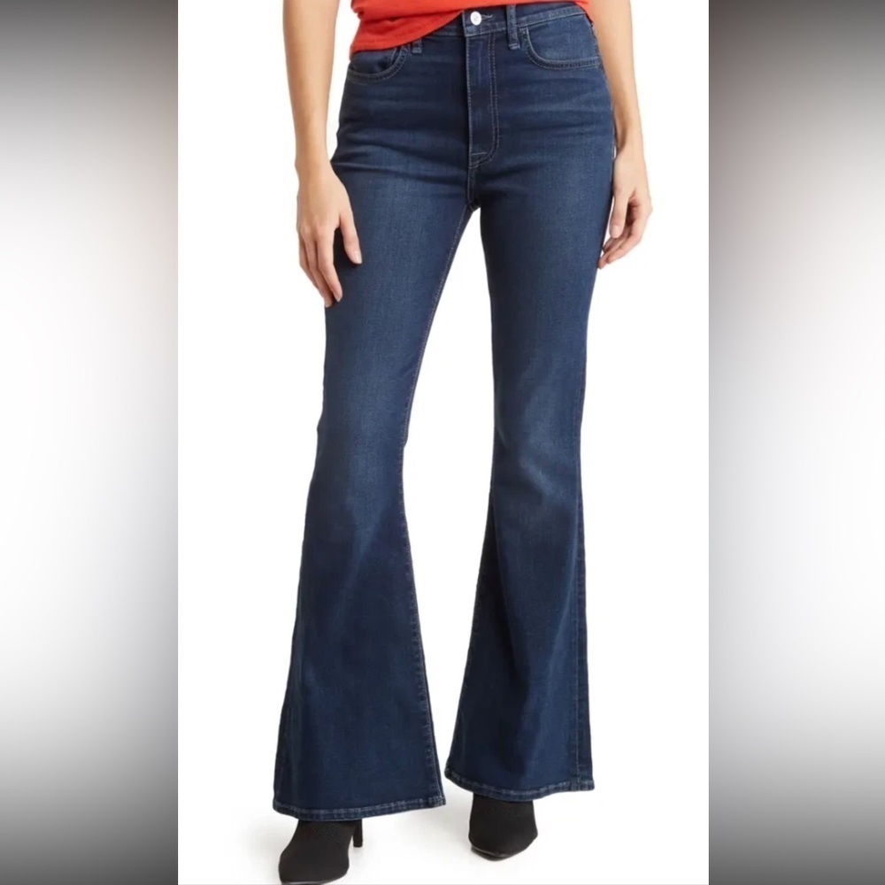 Hudson Jeans Flare Dark Wash Denim Size: 26 / US Women's 4